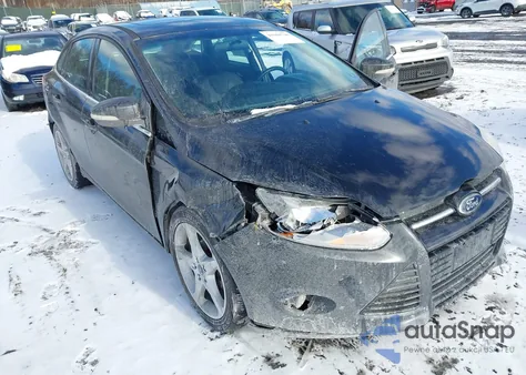 2013 Ford Focus Titanium from USA, damaged, VIN 1FADP3J25DL174154